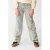 Shoeby barrel high waist barrel jeans washed light blue denim