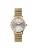 Lucardi Analoog horloge ‘Masche’  goud / zilver