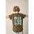 Tumble ’n Dry T-shirt met backprint donkergroen