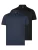 Ragman Shirt ‘Basic’  nachtblauw