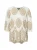 MORE & MORE Blouse  camel / wit