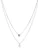 DKNY Ketting  zilver / transparant
