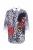 Angel of Style Tuniek  rood / zwart / wit
