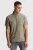 Cast Iron Polo Jaquard Regular fit Groen heren