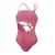 Speedo Dameszwempak met uitsnijdingen en een strik aan de rug (Roze)