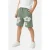 Cars regular waist gebloemde sweatshort groen
