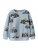 NAME IT Sweatshirt ‘NMMDALI’  lichtblauw / donkerblauw / oranje / wit