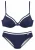 LASCANA Bikini  navy / wit