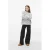 VERO MODA GIRL straight casual broek zwart