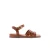 Platte sandalen met studdetails dames Pédiconfort