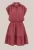 WE Fashion – Dames jurk met smockdetail – Regular fit – Oudroze – Viscose –