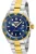 Invicta Pro Diver 22058 Heren Horloge – Quartz Uurwerk – Roestvrij Staal met blauwe Wijzerplaat – 43mm