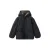 Mango Kids gewatteerde winterjas – zwart