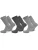 normani Sokken  grijs / rookgrijs / donkergrijs