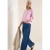 Cecil Dames Basic Shirt in Roze