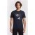 GUESS Cn Ss Tee With Print Navy Sea