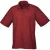 Premier Heren Korte Mouw Formele Poplin Gewoon Werk Shirt (Bourgondië)