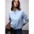 Street One Dames Blouson met galonstrepen in Blauw