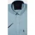 Giordano overhemd korte mouw heren Blauw League Short Sleeve Button Do 616009/61