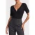 GUESS Kathleen Ss Ribbed T Jet Black A996