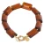 Label Kiki gold plated armband Shiny