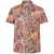 Mountain Warehouse Overhemd met korte mouwen voor heren Tropical Leaves (Helder oranje)