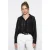 Oversized Gestreepte Geweven Shirt