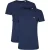 Guess Heren Logo T-shirt (Set van 2) (Marine)