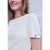 Shirt met ronde hals en knoopdetail