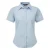 Premier Popeline blouse met korte mouwen / Gewoon werkoverhemd (Lichtblauw)