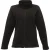 Regatta Dames/dames Full-Zip 210 Series Microfleece Jasje (Zwart)