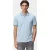 Scotland Blue Polo heren Blauw Brick Polo Plain Contrast Col SPE25108BR06SB/210 light blue