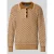 Scotch & Soda Gebreide pullover met polokraag en knoopsluiting