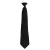 Premier Herenmode “Kleuren” Work Clip On Tie (Zwart)