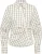 Co’couture Blouse Biso Asym Check Off White dames