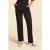ICode Black Drop-front Suit Trousers