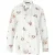 River Woods Oversized Cotton Flower Shirt Blue