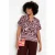 LOLALIZA gebloemde blouse – bruin