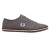 Fred Perry Dames Kingston Twill Sneakers (Grijs)