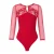 Braziliaanse body met driekwartmouwen voor dames Lisca Sympathy