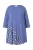 Ulla Popken Shirt  blauw / wit