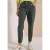 Mid Waist Barrel Leg Hose im Casual Fit
