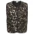 ONLY CARMAKOMA Plus Size teddy gilet met panterprint – bruin
