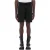 Moschino Logo Signature Gabardine Bermuda Shorts Black