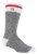 Heat Holders – Twist thermo herensokken – Grijze Blok Twist