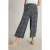 White Stuff Lisette Crinkle Culotte Navy Print