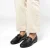 Manfield leren loafers zwart
