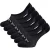 McGregor New York Footies 6-pack White With Anti-slip Black