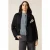 Oltre Unstructured Mixed Wool Jacket With Pins Black