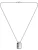 BOSS Ketting  zwart / zilver